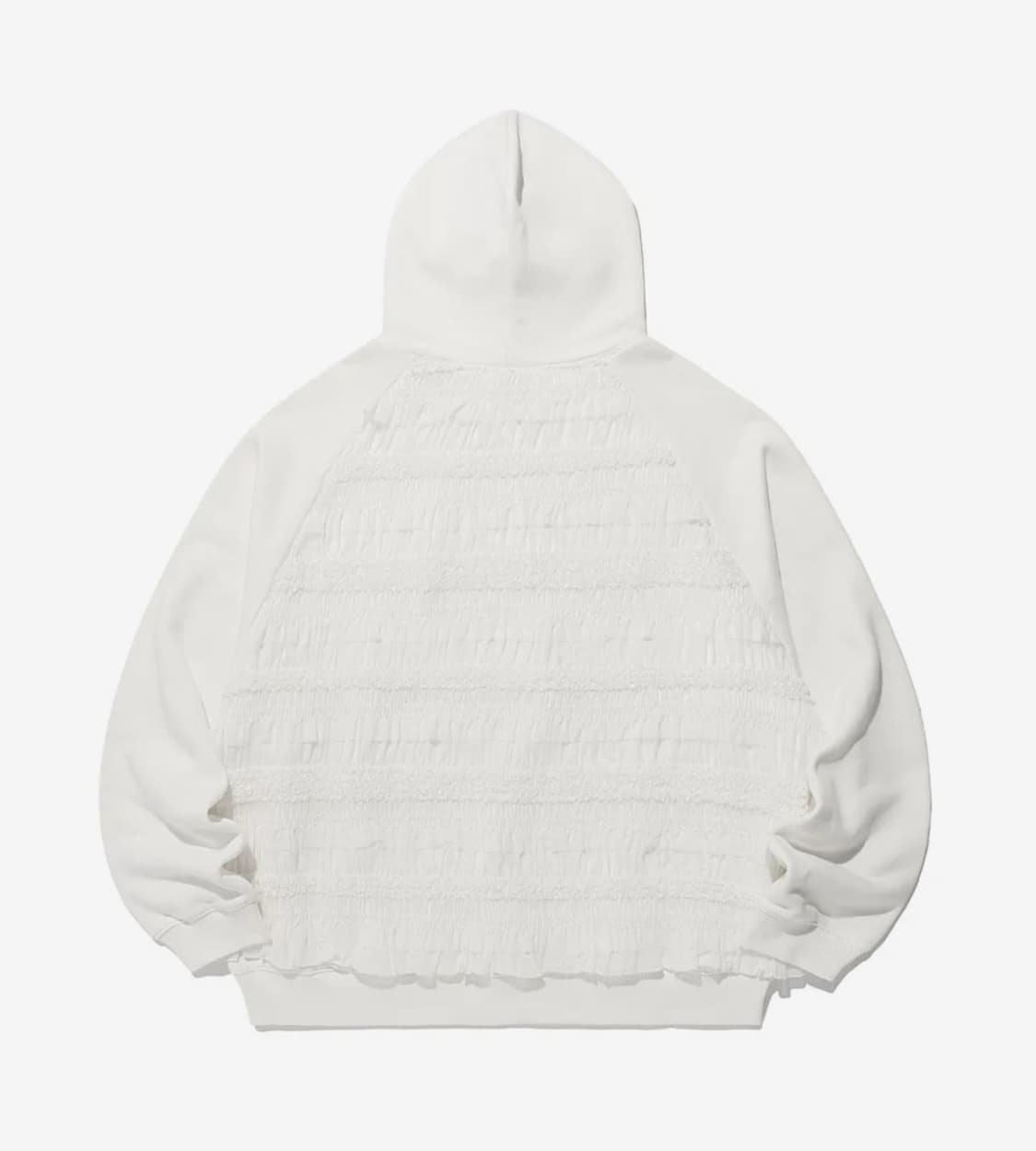 PARTY MESH HOODIE_WHITE 상품이미지2