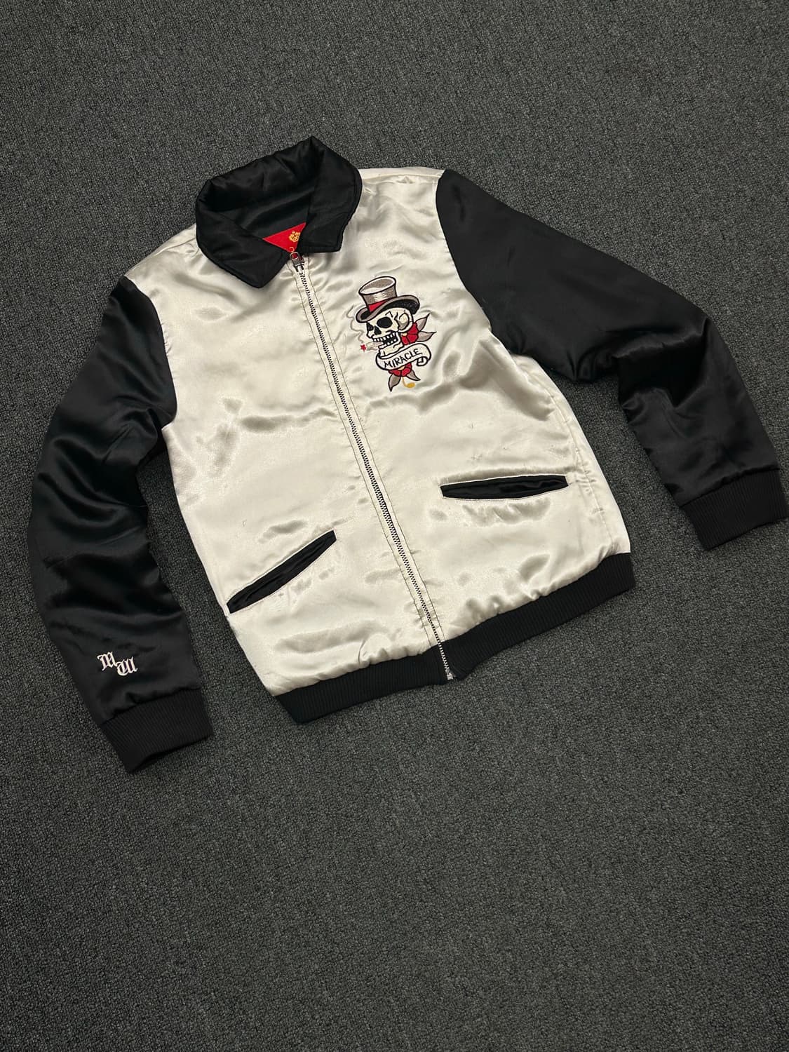 OS)크림소다 리버시블 스카잔 자켓 상품이미지6