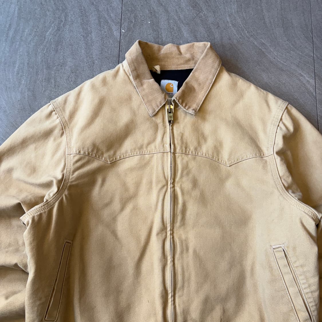 칼하트 정품 베이지 산타페 자켓 상품이미지3