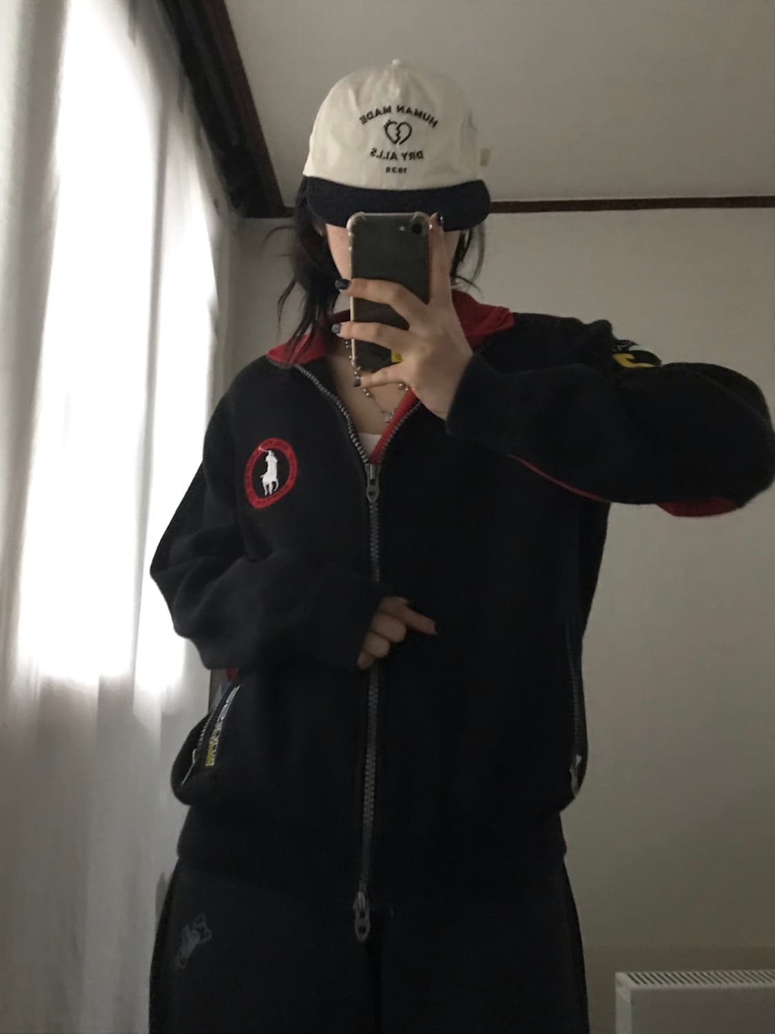 폴로 블랙 빅포니 레이싱 니트집업 상품이미지6