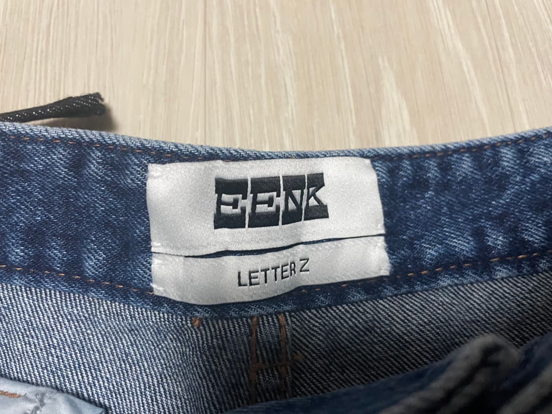 EENK  와이드 데님 팬츠  상품이미지2