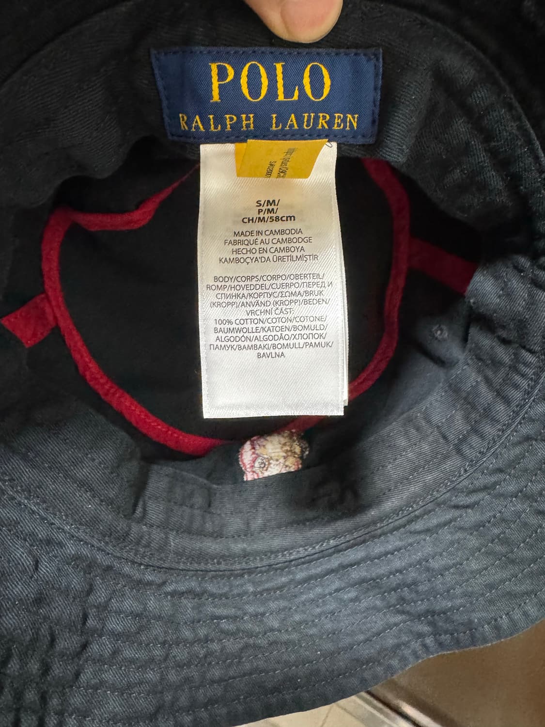 폴로 베어 버킷햇 상품이미지2