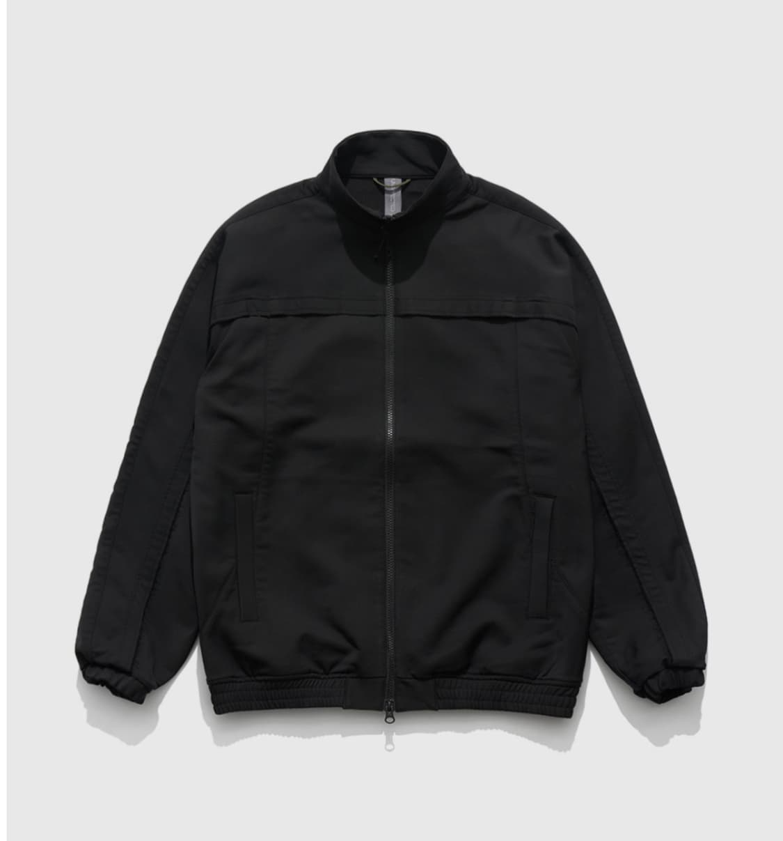 새상품(L)언어펙티드 엣지 컷 트랙자켓 블랙 상품이미지1