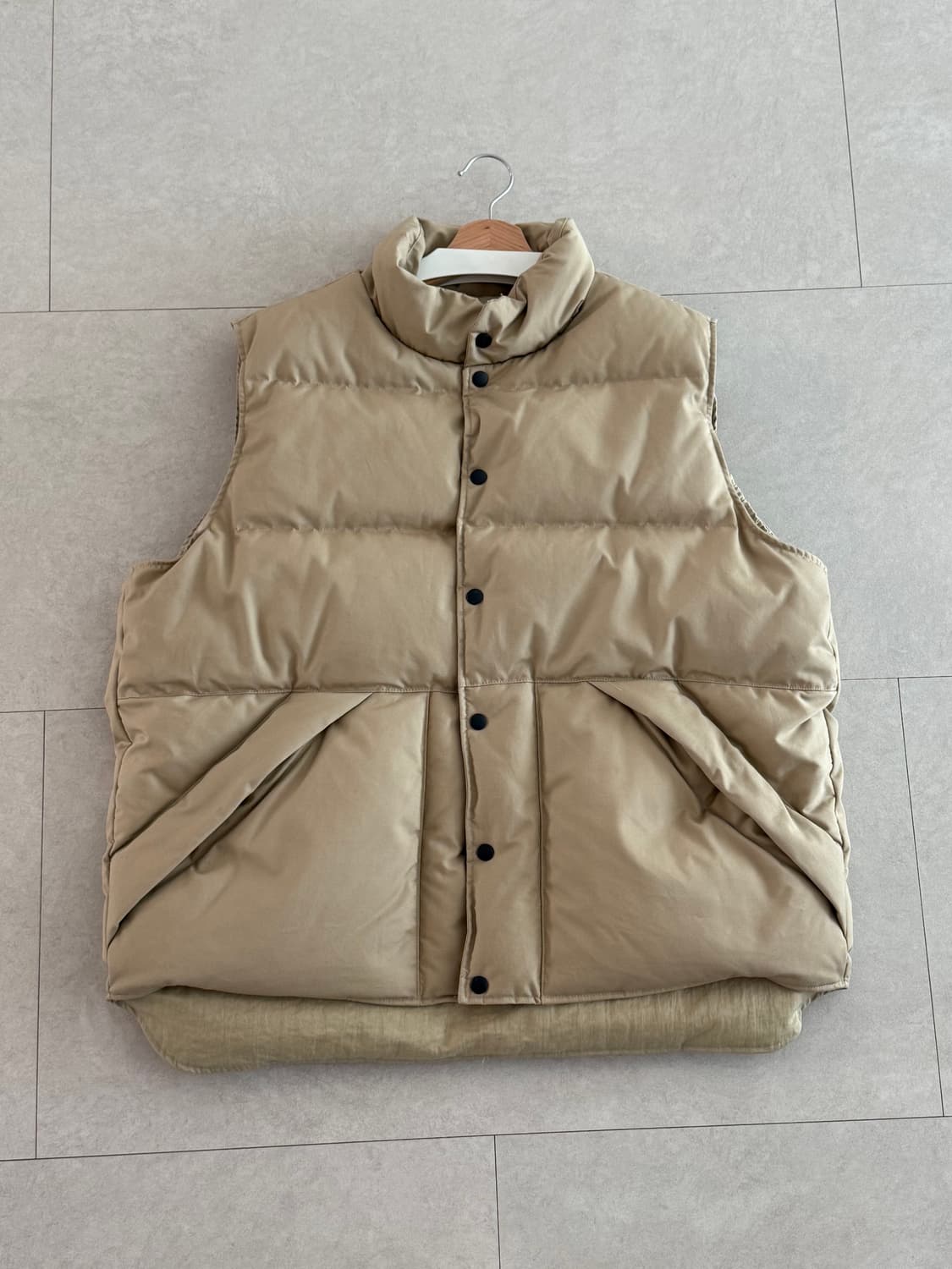 블랙아웃 벤타일 구스다운 베스트 패딩조끼 XL 상품이미지1