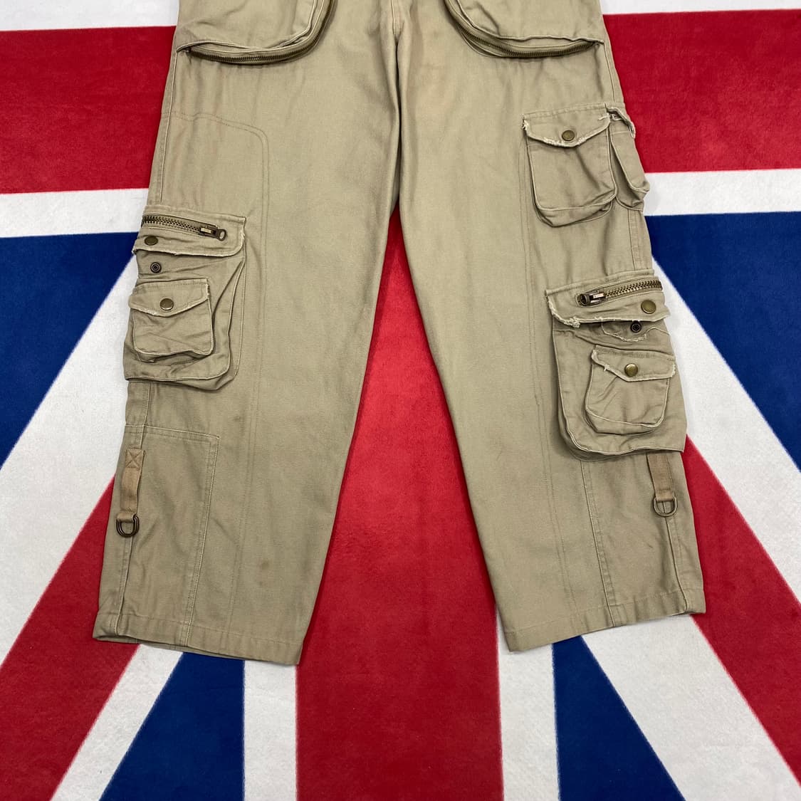 빈티지 멀티카고바지 XL 상품이미지3
