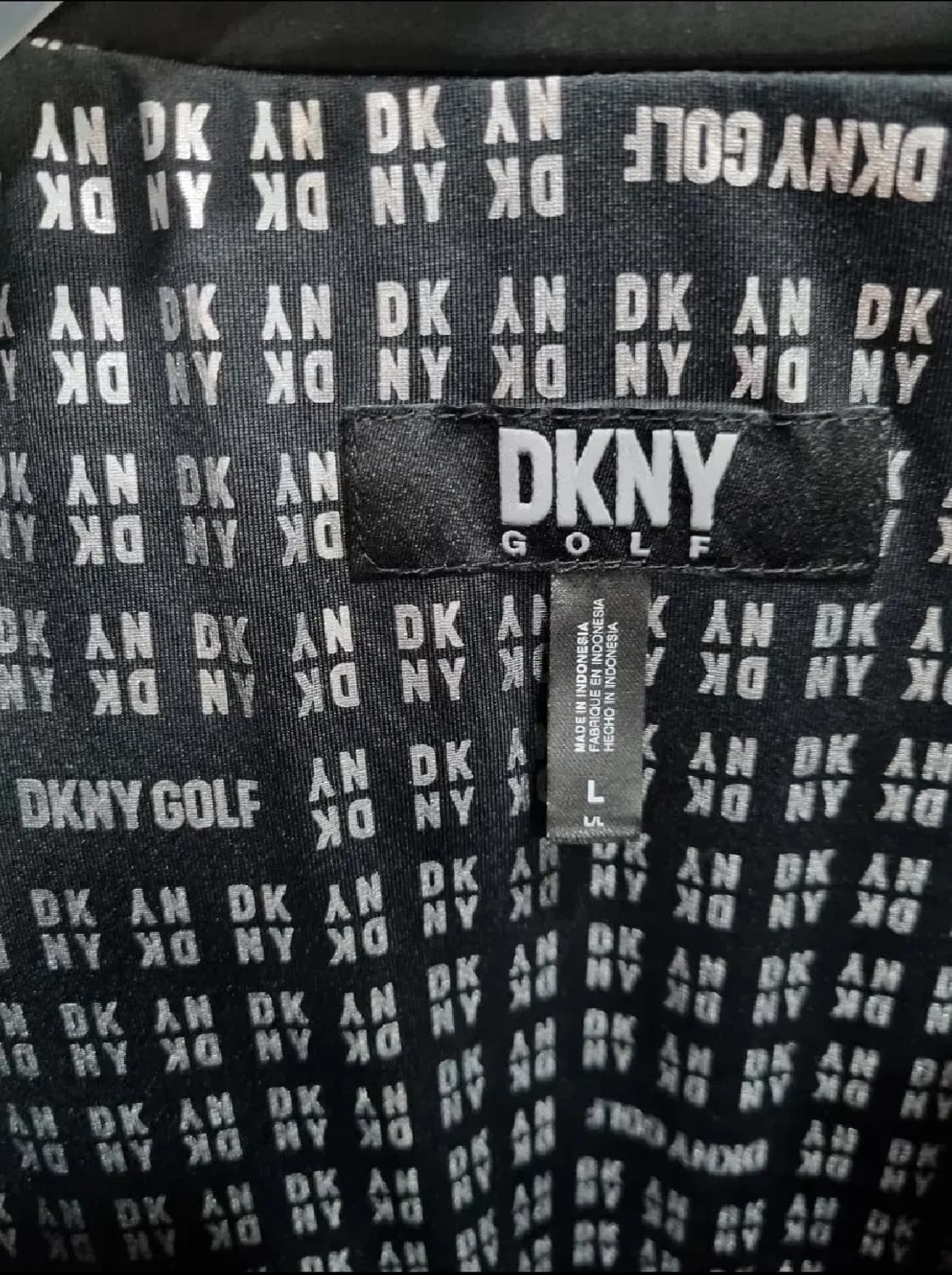 여성 L DKNY 골프웨어 거위털 패딩 자켓 상품이미지6