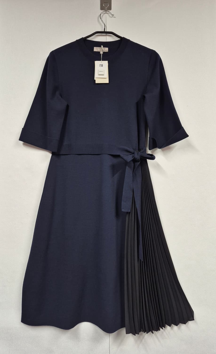 택새 빈폴레이디  쫀쫀  니트 원피스 상품이미지1