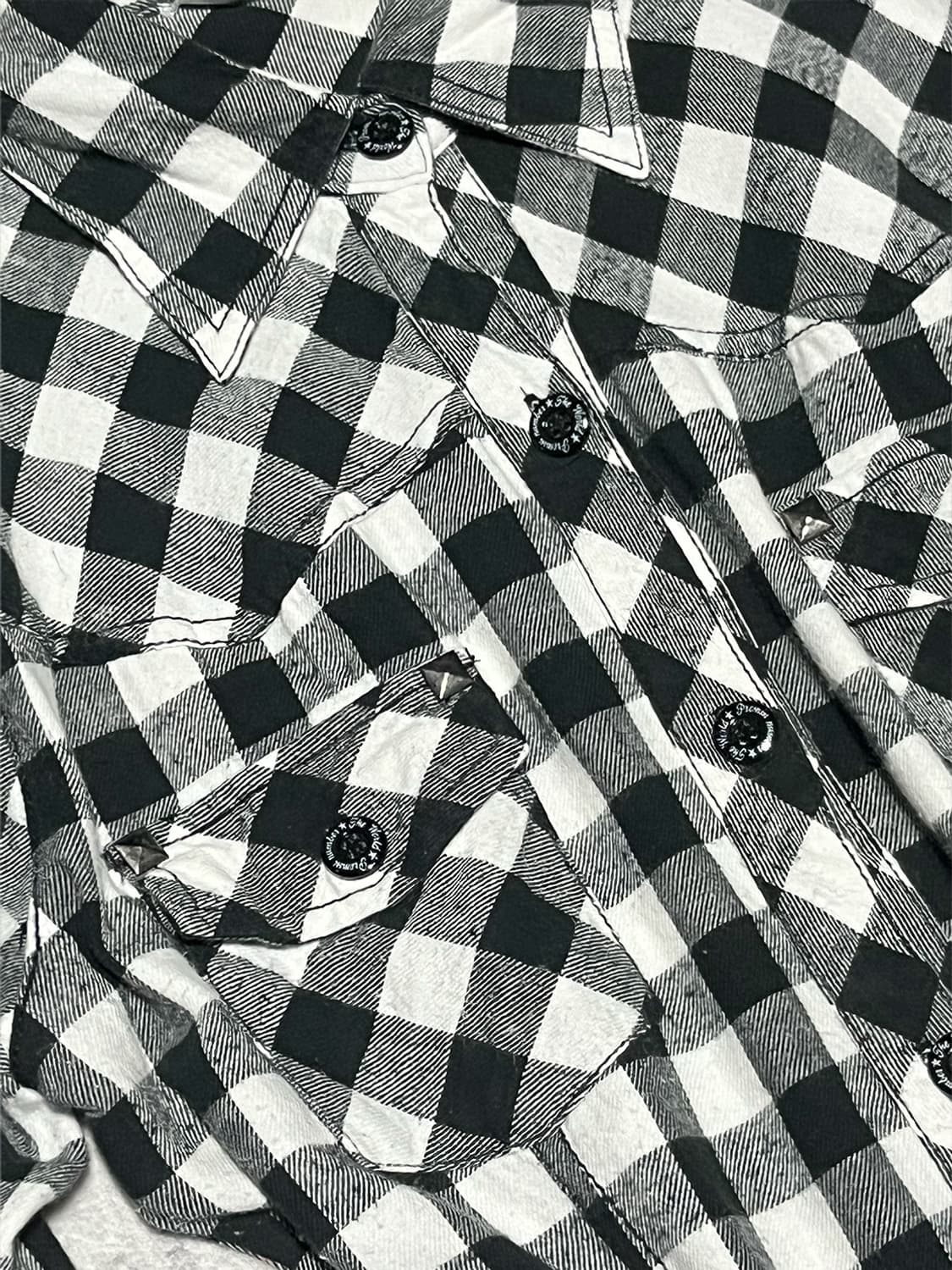 (cornflake) stud pocket flannel  상품이미지2