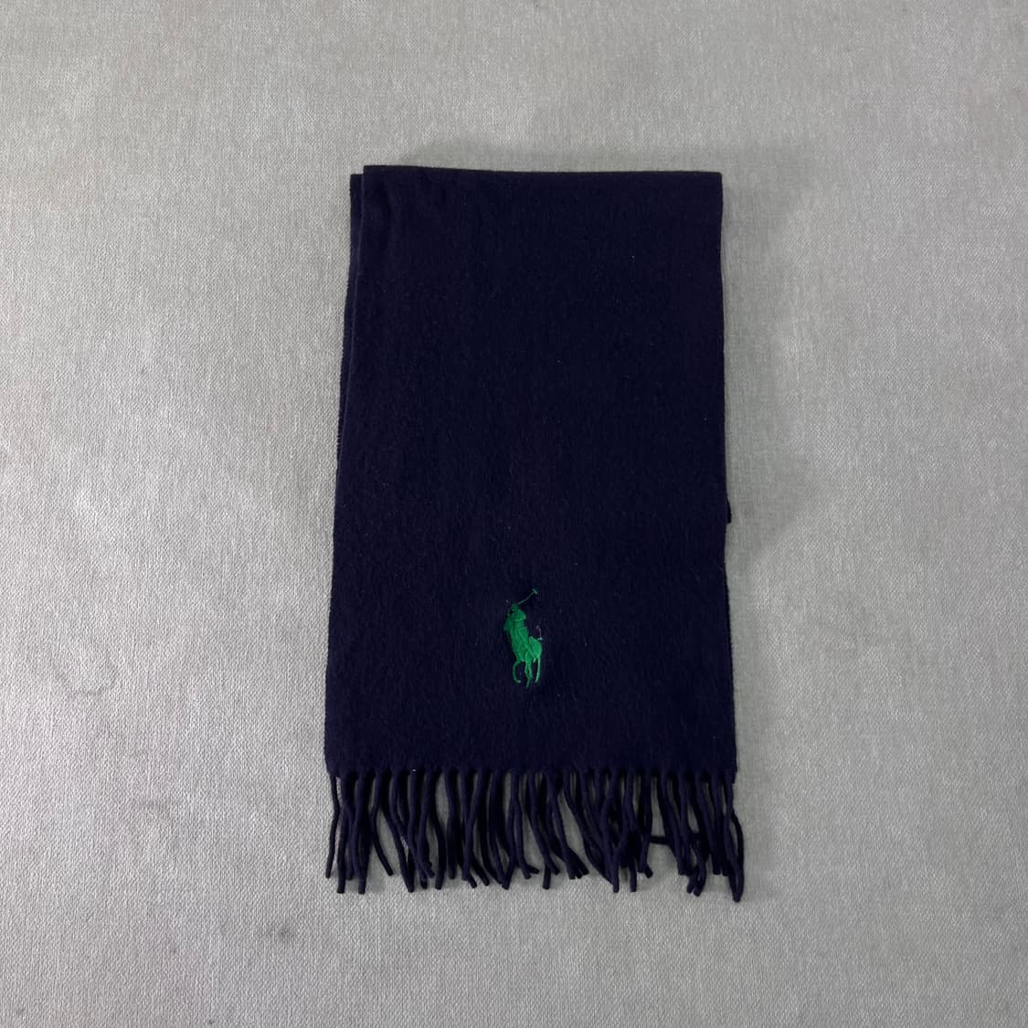 폴로랄프로렌 빅포니 램스울 네이비 머플러  상품이미지2
