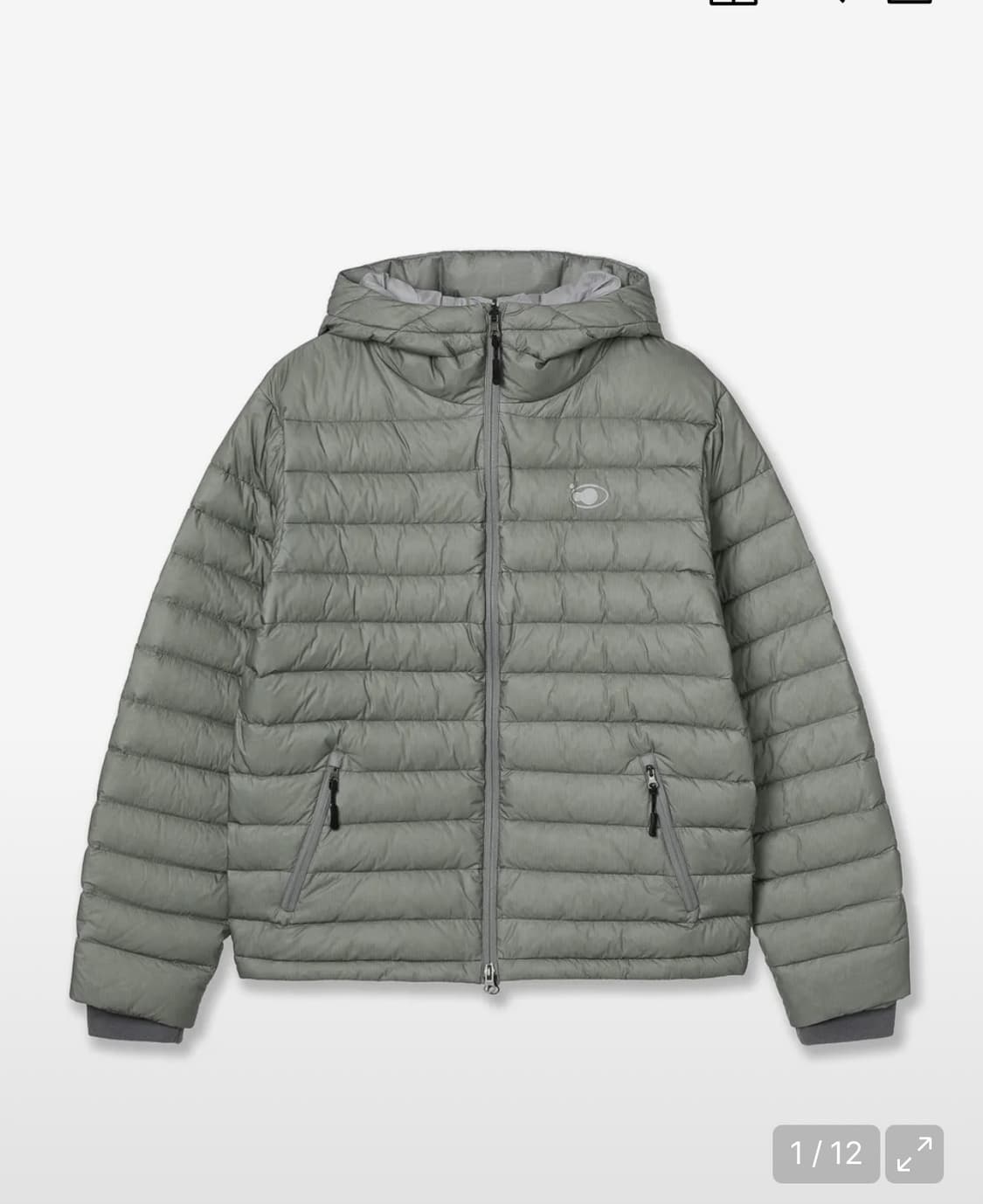 에이이에이이 리버스 경량패딩 세이지 그린 1 size 상품이미지1