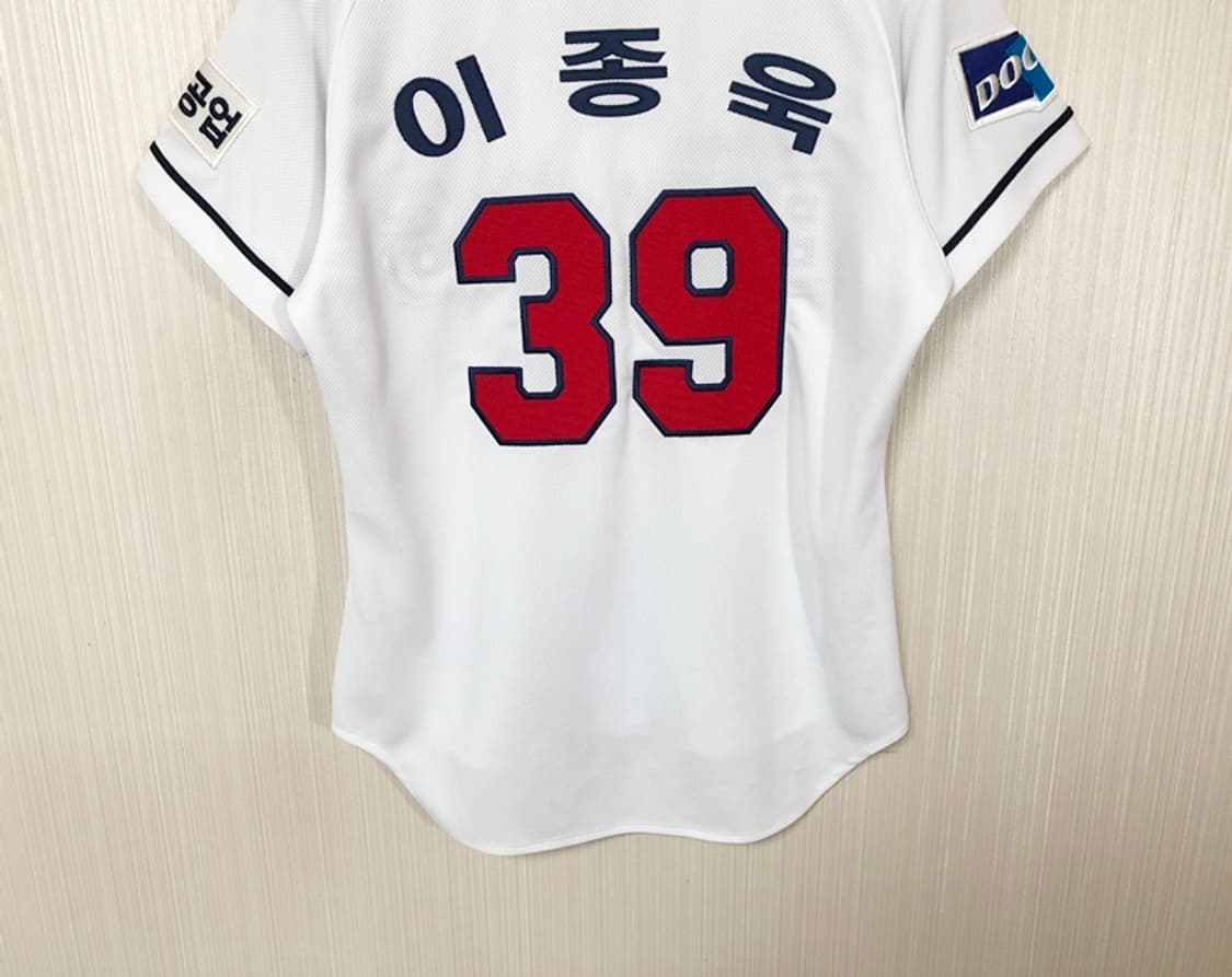KBO 위팬 두산베어스 홈유니폼/져지 XS(85) #39 이종욱 상품이미지10