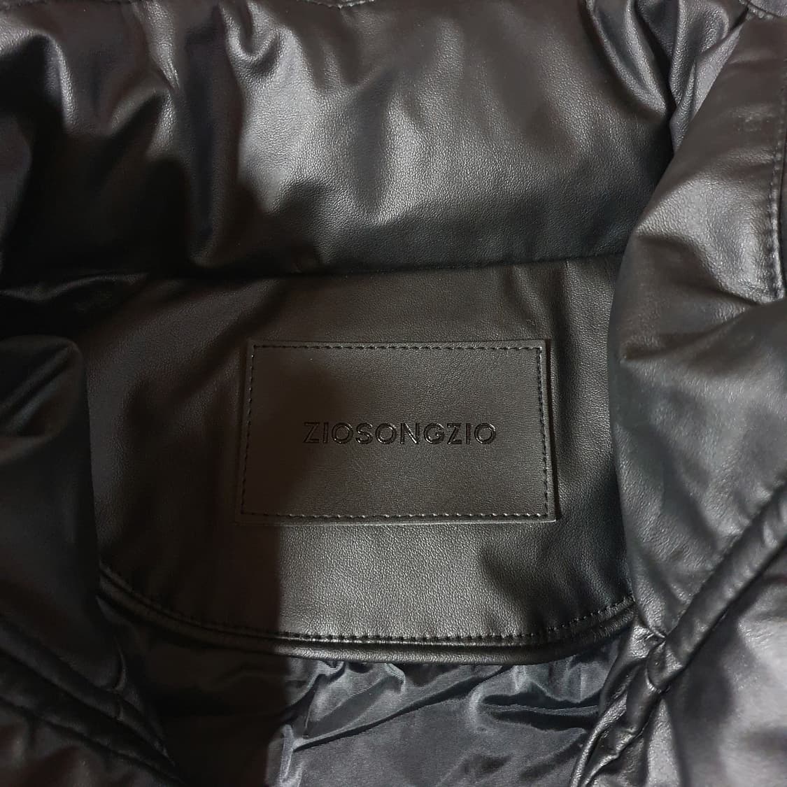 지오송지오 비건 레더 다운 베스트 105 XL 상품이미지8