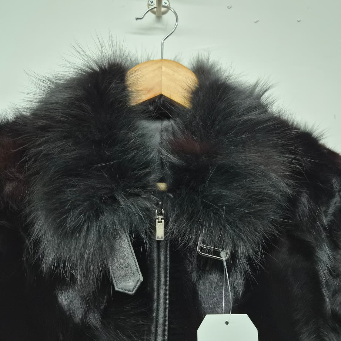 폭스 블랙 퍼 자켓 여성 77 상품이미지9