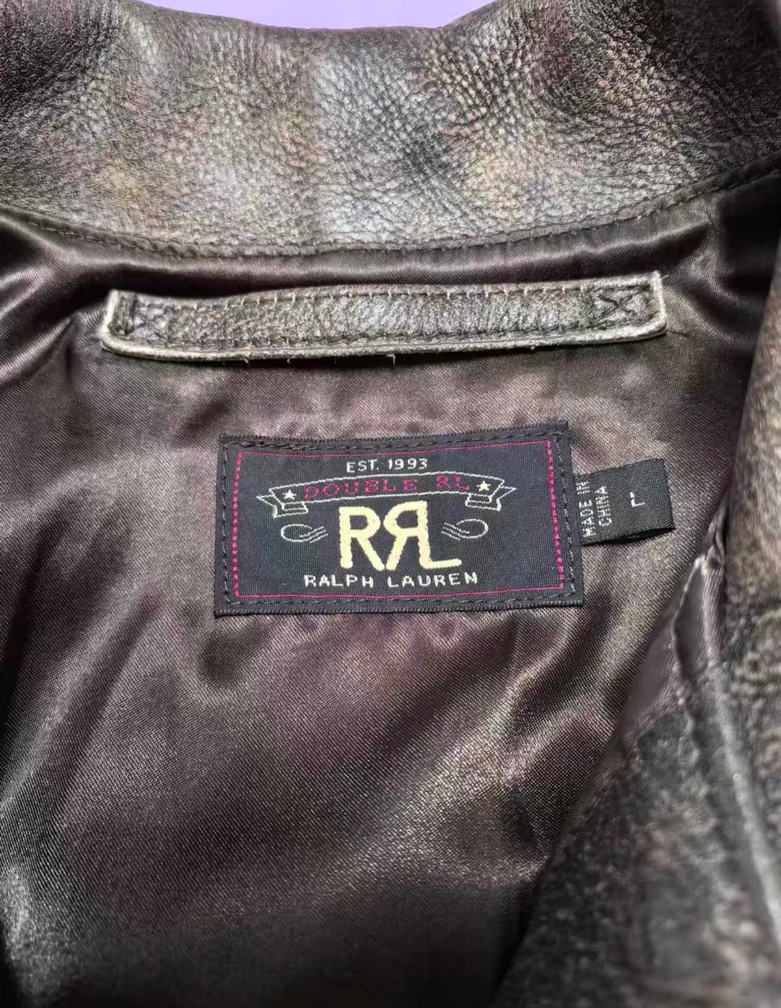 RRL 오웬스 가죽자켓 L 상품이미지2