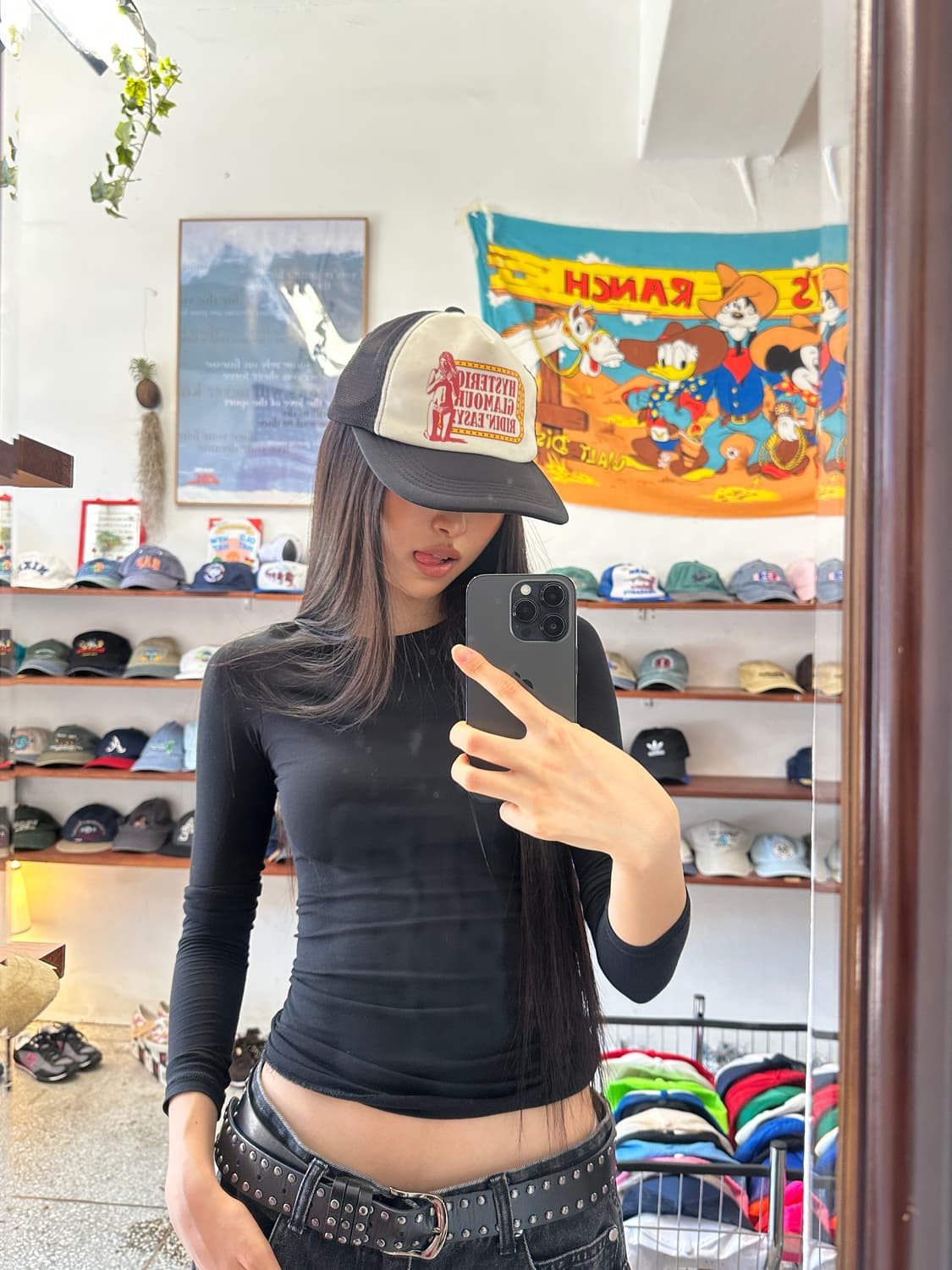 Hysteric Glamour vintage cap 상품이미지4