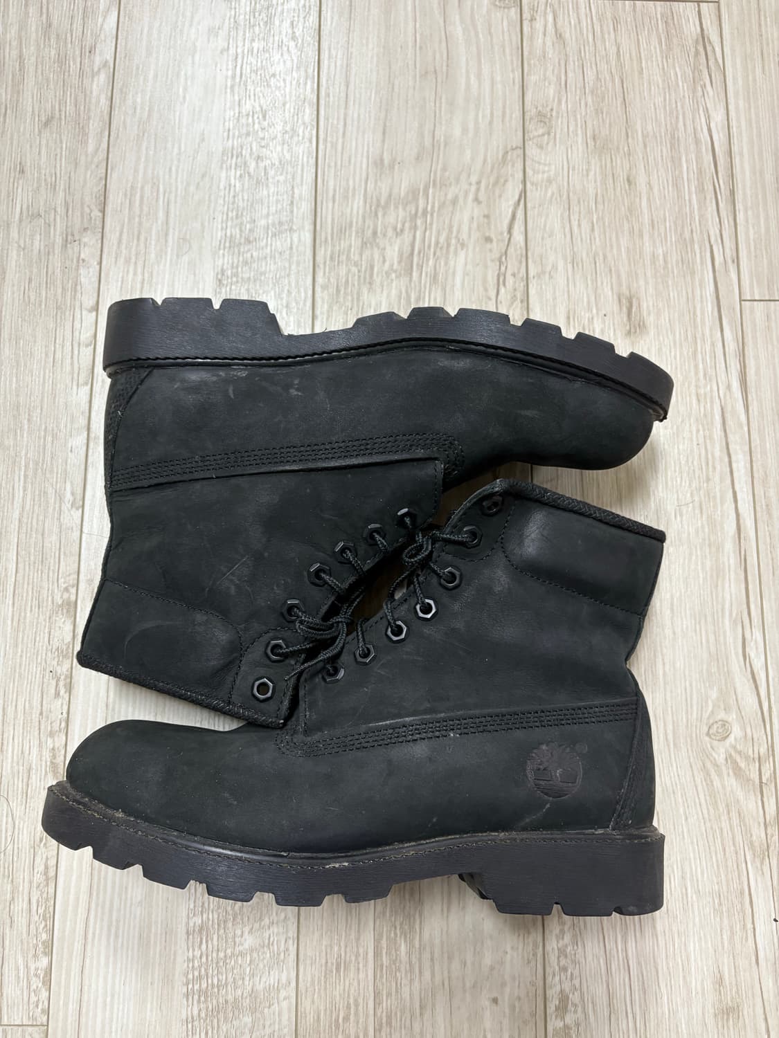 팀버랜드 6인치 워커 부츠 블랙 260 상품이미지2