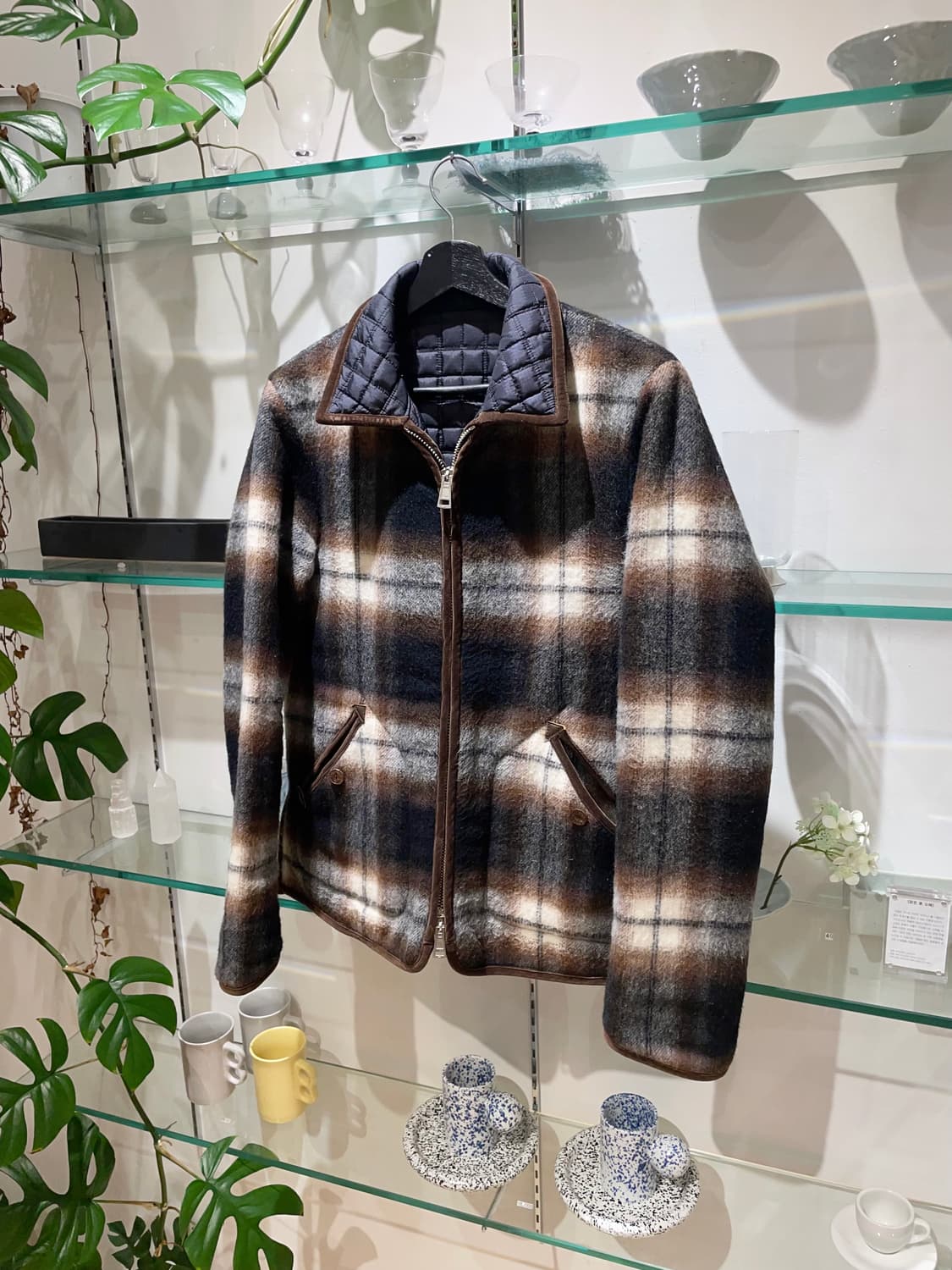 09AW 넘버나인 reversible zip jacket 상품이미지4