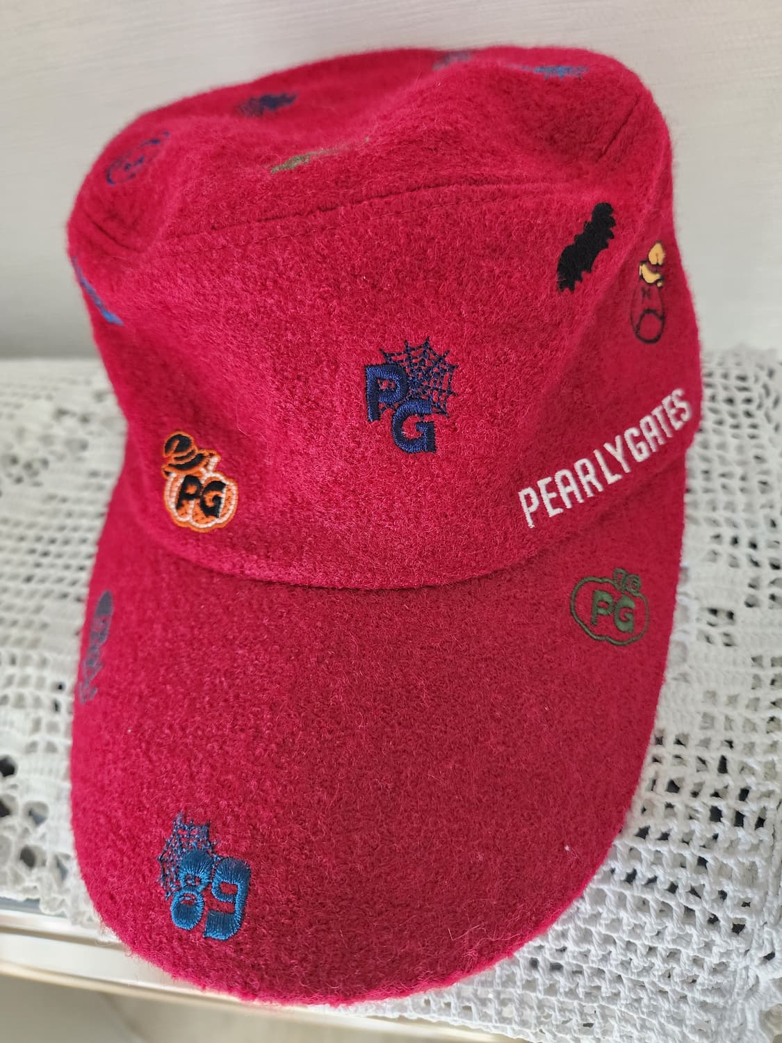 파리게이츠 버건디 색상 
골프 모자 상품이미지3