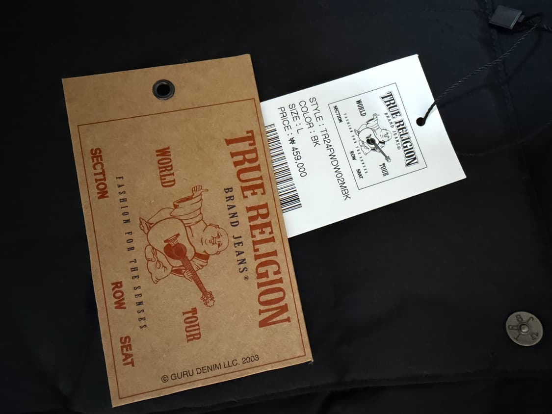 트루릴리젼 E.V.A 푸퍼 다운 블랙 패딩 상품이미지4