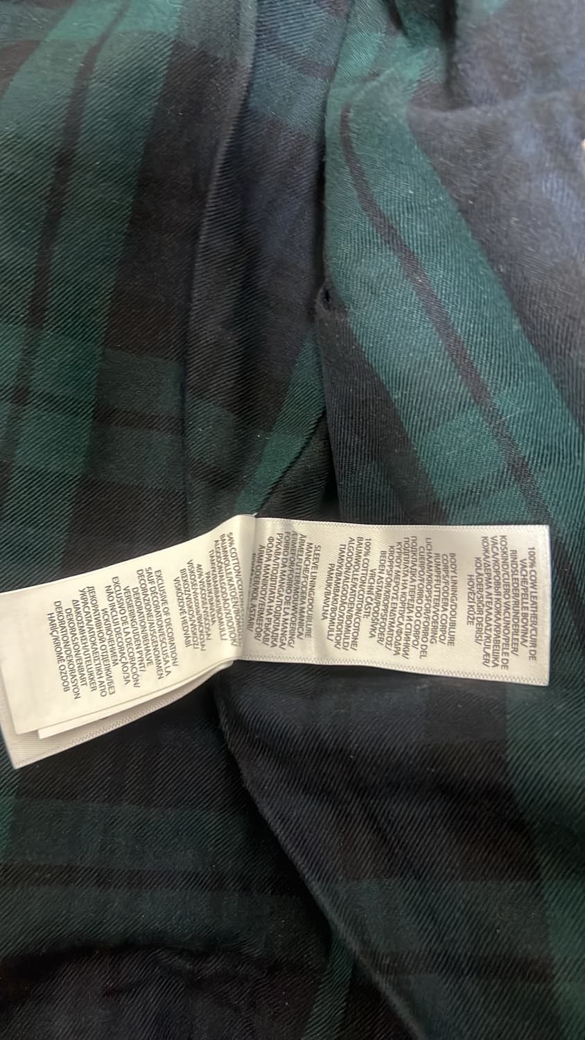 폴로 해링턴 자켓 XL판매합니다! 상품이미지4