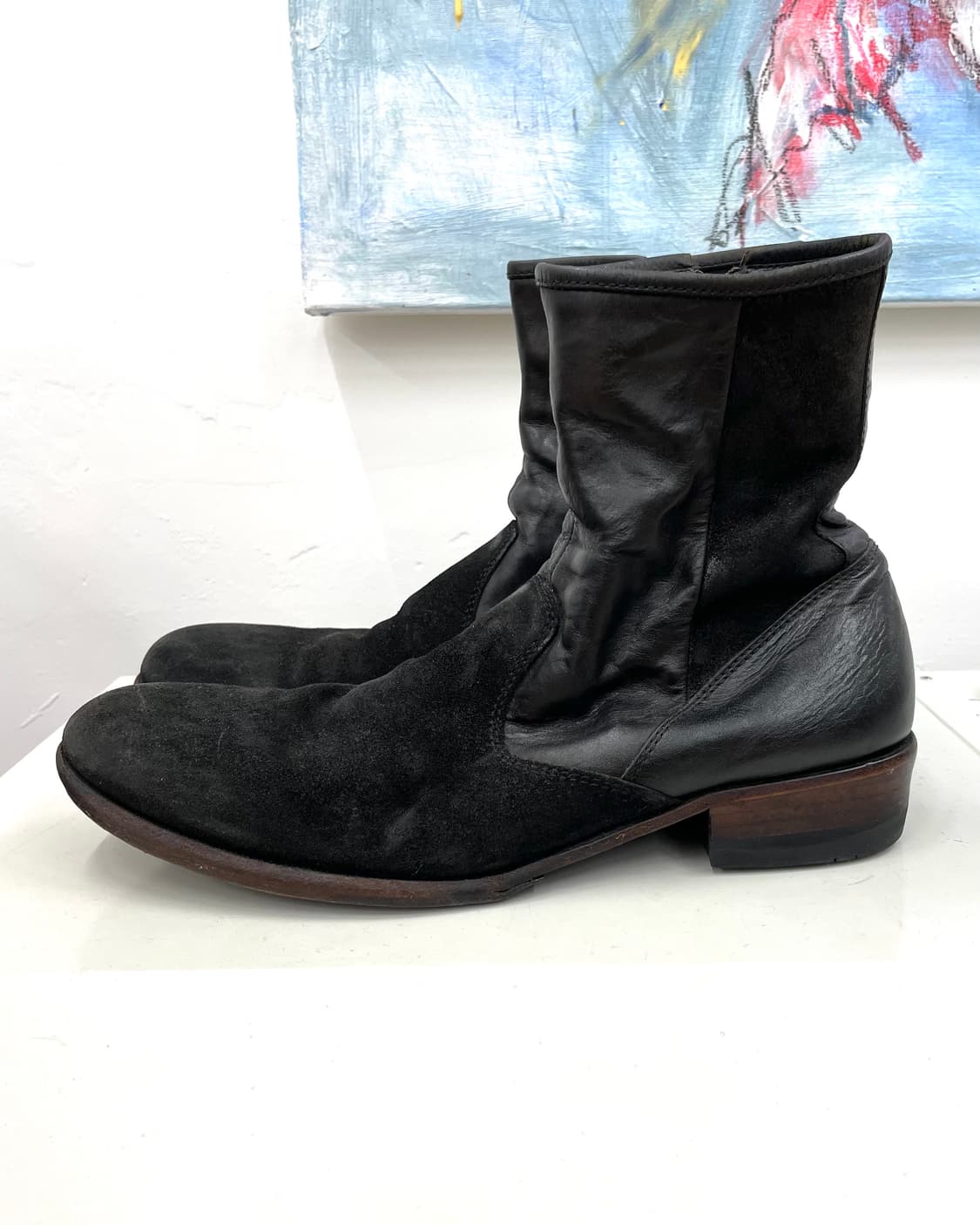 [270] Made in Japan 스웨이드 레더 부츠 상품이미지1