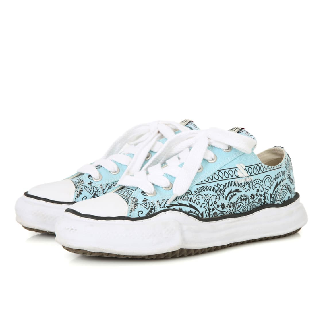 미하라야스히로 피터슨 블루 페이즐리 케이스스터디 스니커즈 43사이즈 상품이미지2