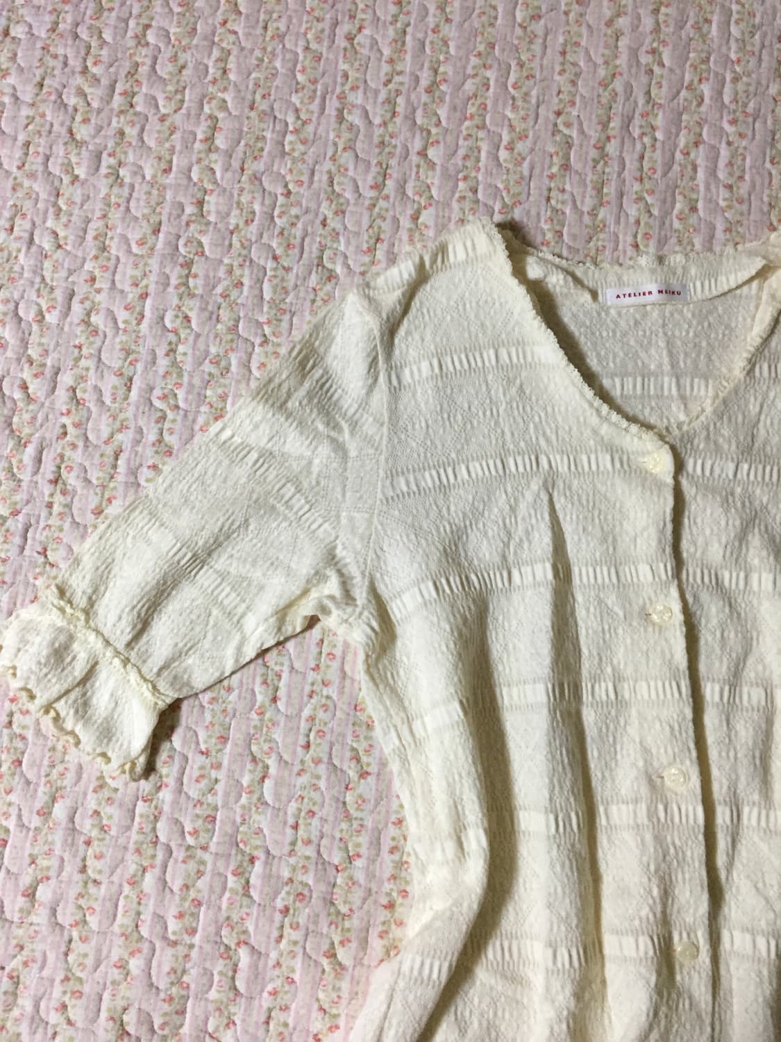 Vintage yellow summer cardigan  상품이미지2