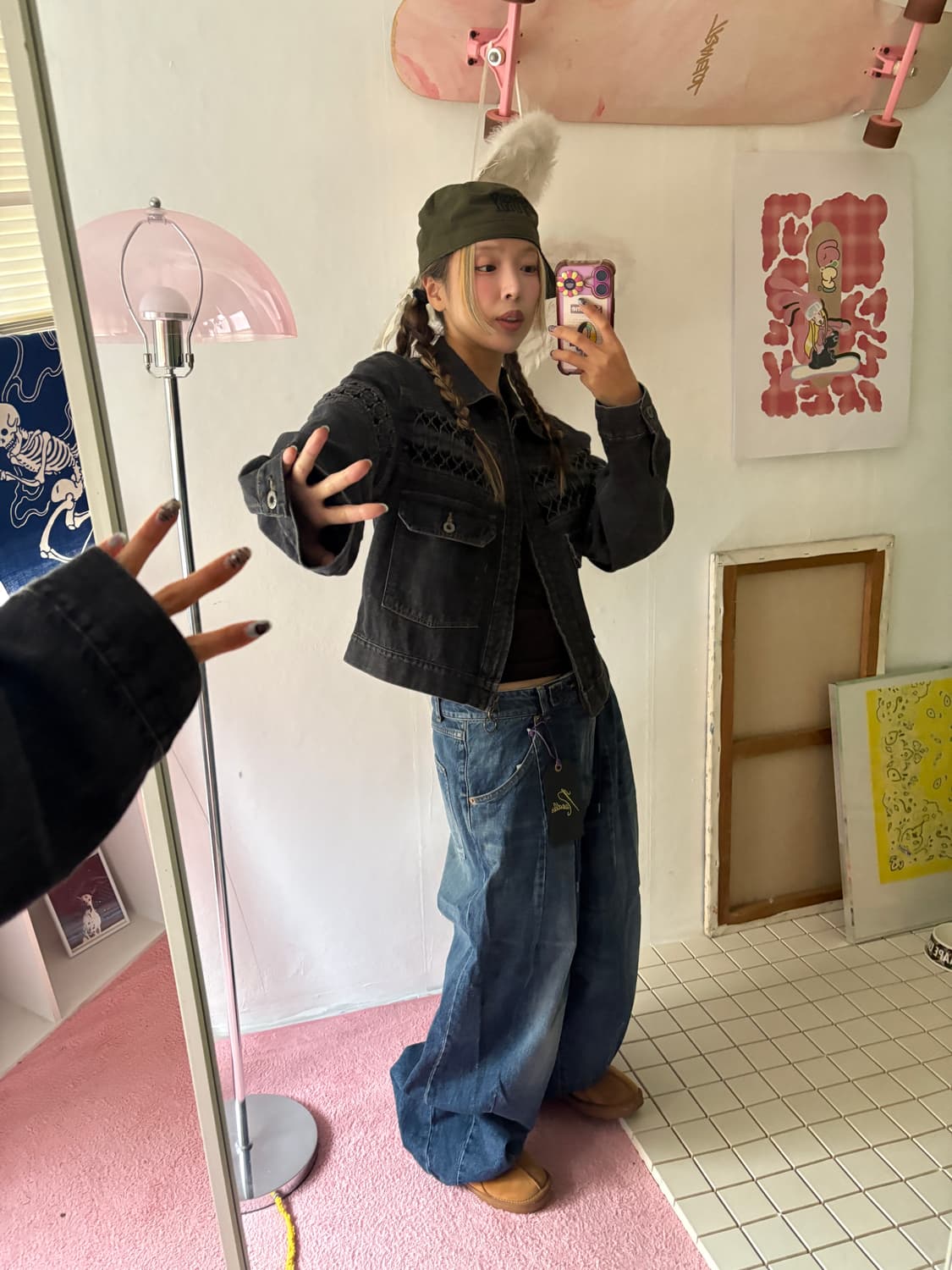 Needles HD 데님팬츠 상품이미지6