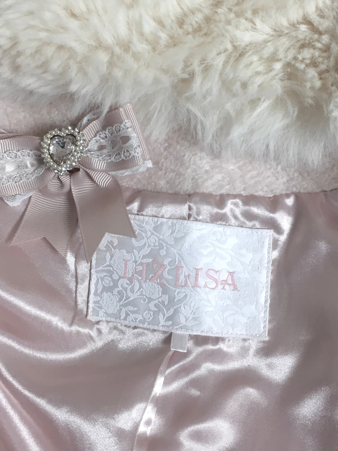 LIZ LISA pink coat 상품이미지2