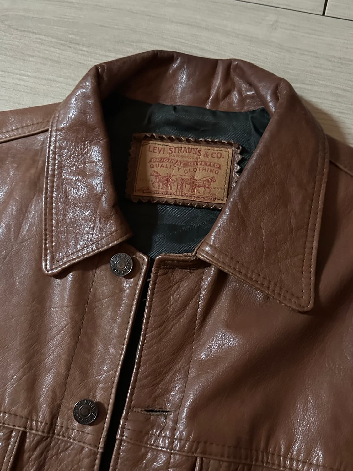 리바이스 레더자켓 상품이미지2