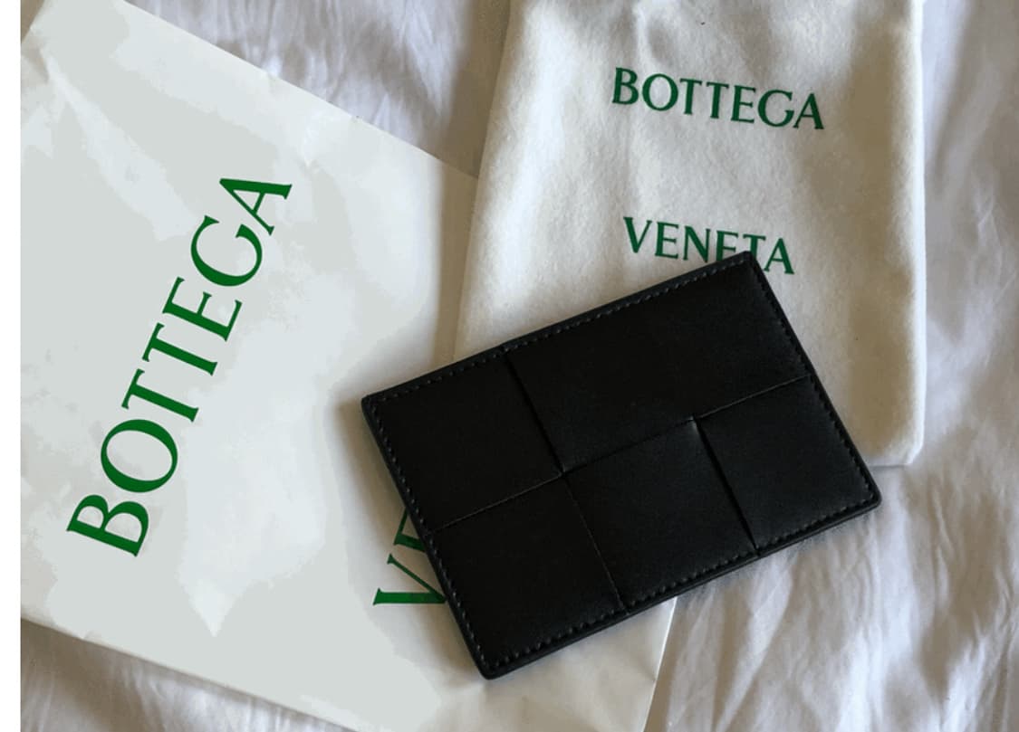 [미개봉 백화점 새상품] 보테가 카세트 카드케이스 블랙 상품이미지3