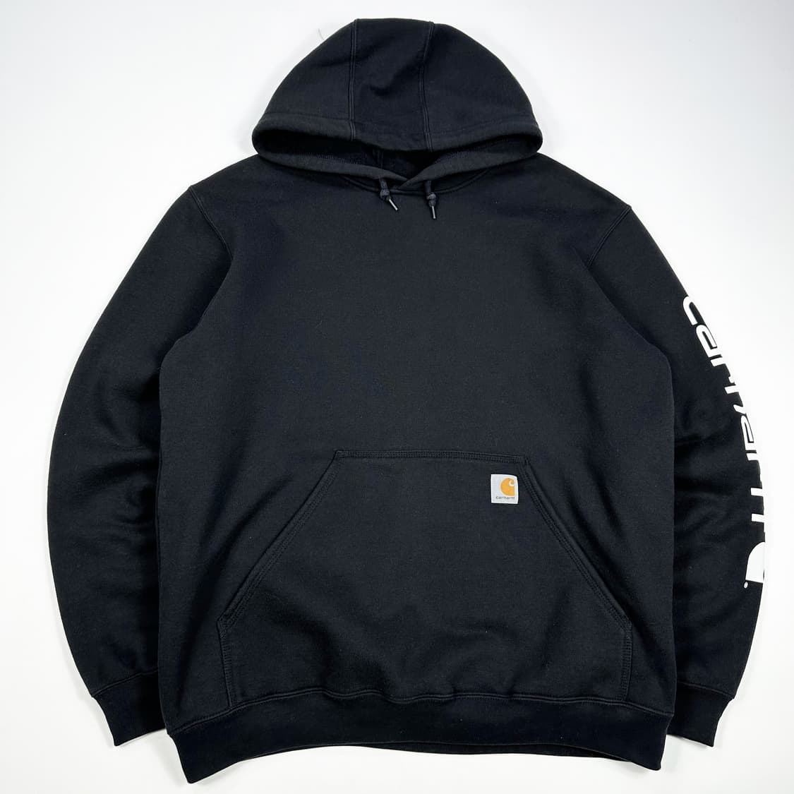 칼하트 오리지널 사이드라인 블랙 후드티 (실측 XL) 상품이미지2
