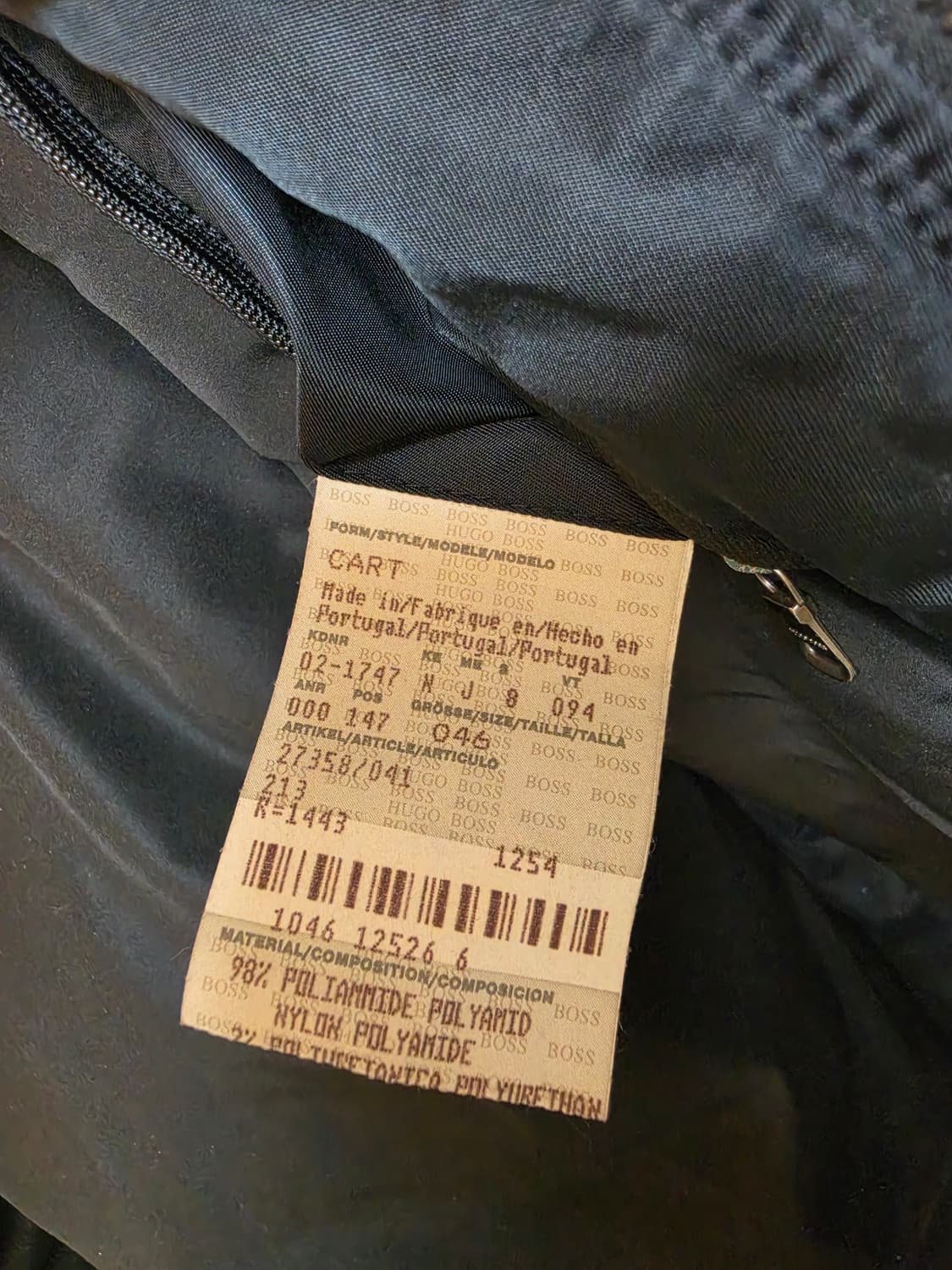 HUGO BOSS 남성 자켓 95 (새상품급) 상품이미지5