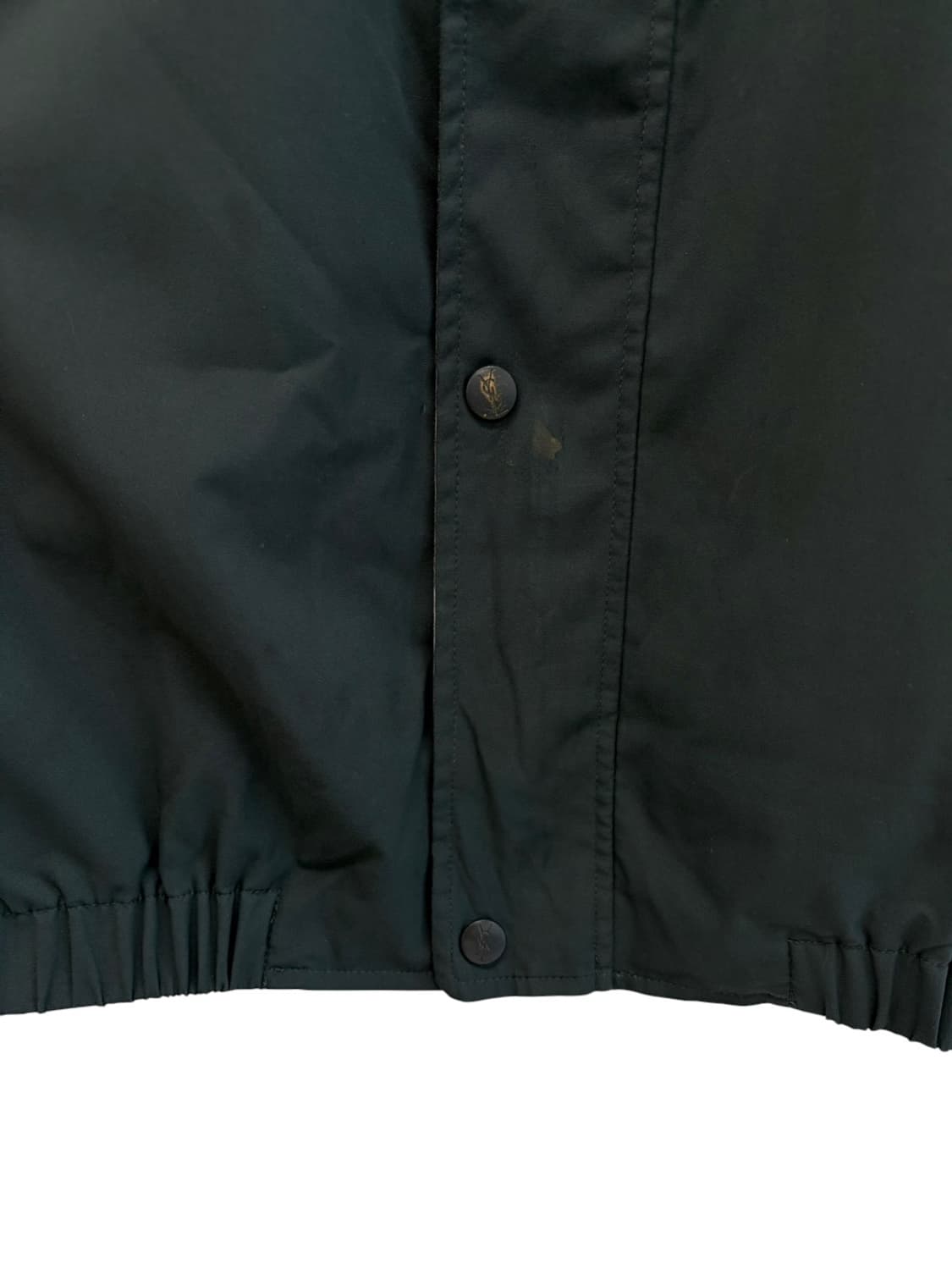 00년대 YSL 생로랑 나일론 자켓 다크그린 (XL) 상품이미지5