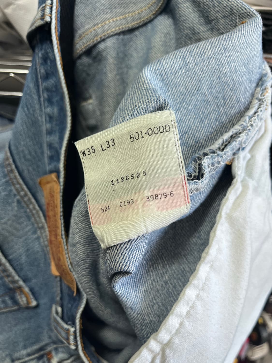 90s usa levis 501xx(블랭킷 스티치) 상품이미지10