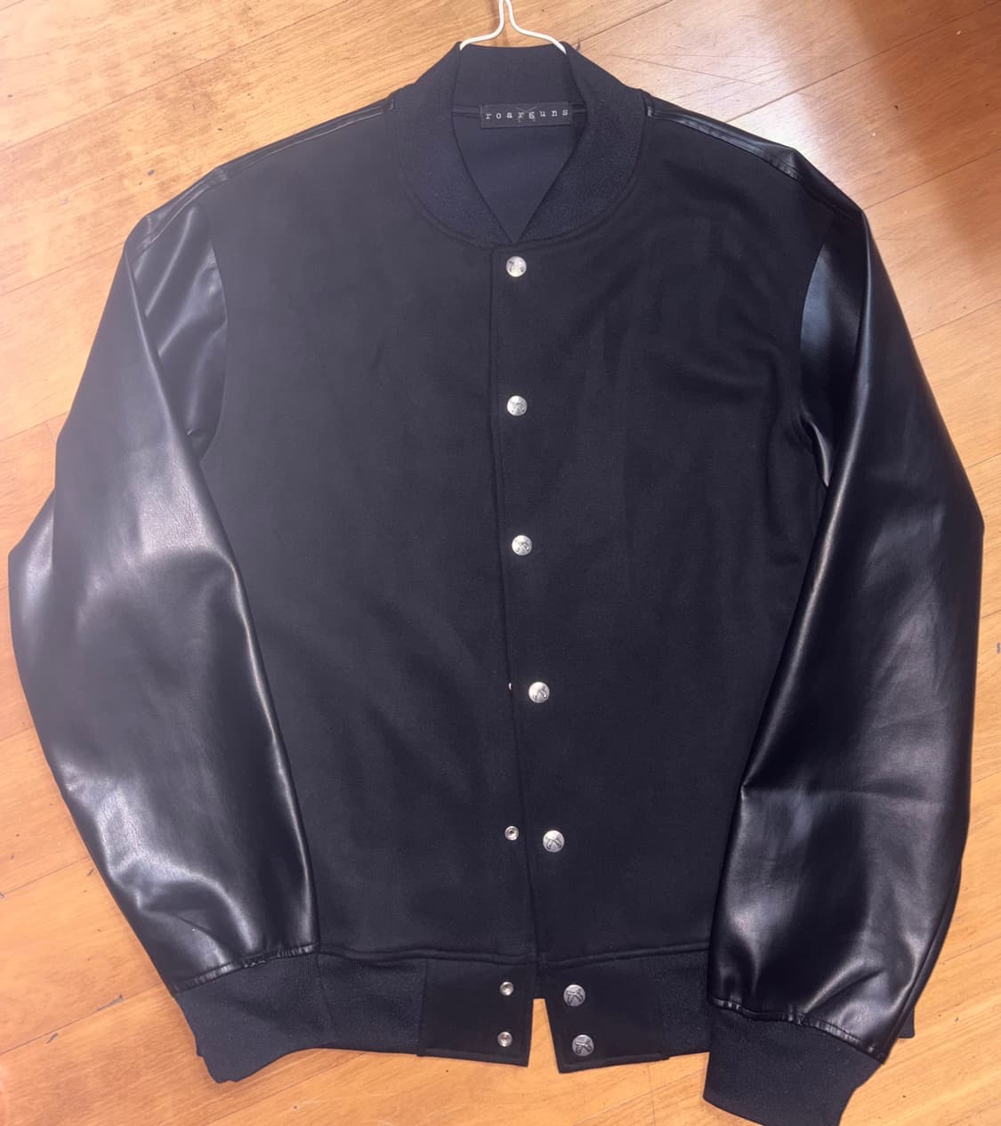 로아 건즈 roar guns 비건 레더 자켓 상품이미지2