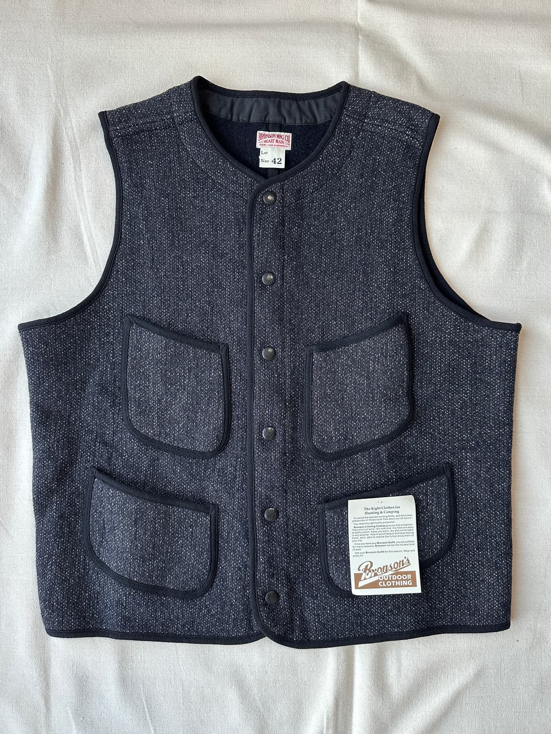 브론슨 솔트앤페퍼 베스트 42(새상품) 상품이미지1