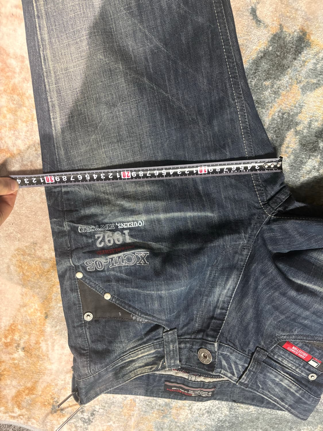 FUBU푸부 빈티지 데님워크 팬츠 상품이미지8