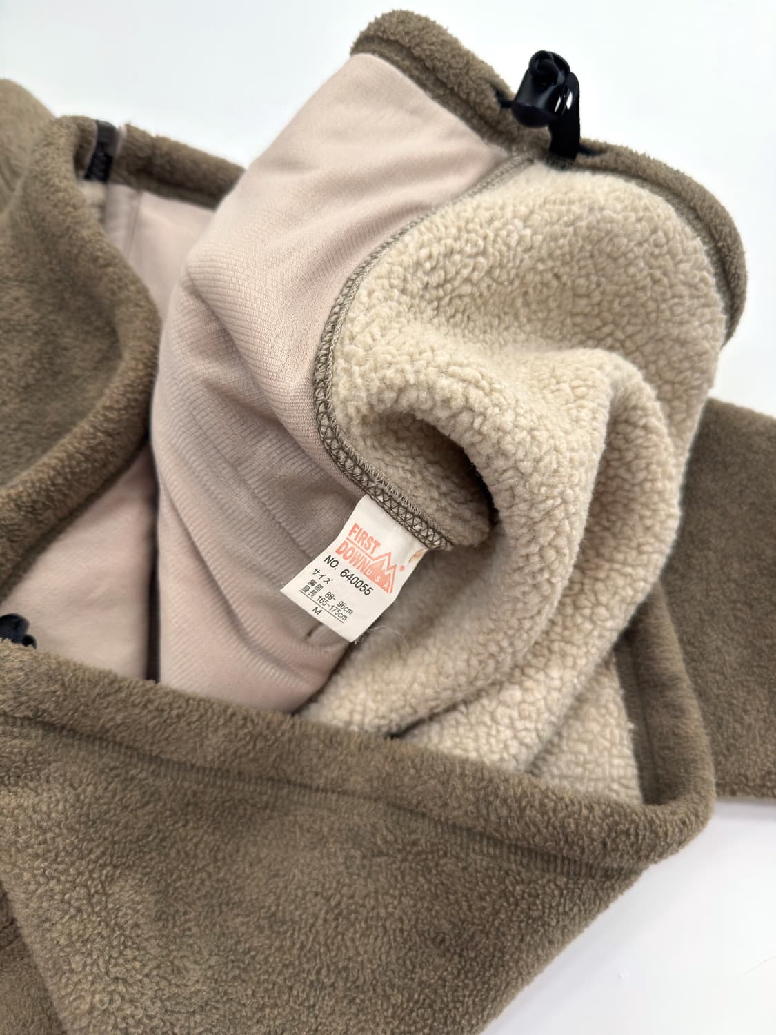 퍼스트다운 헤비 후리스 자켓 상품이미지5