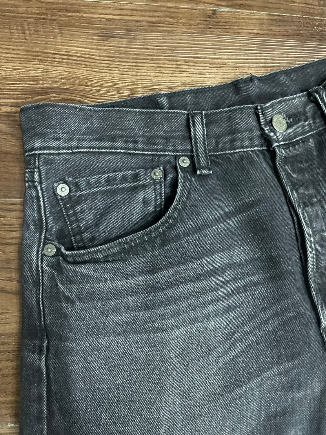 리바이스 501 흑청팬츠 상품이미지4