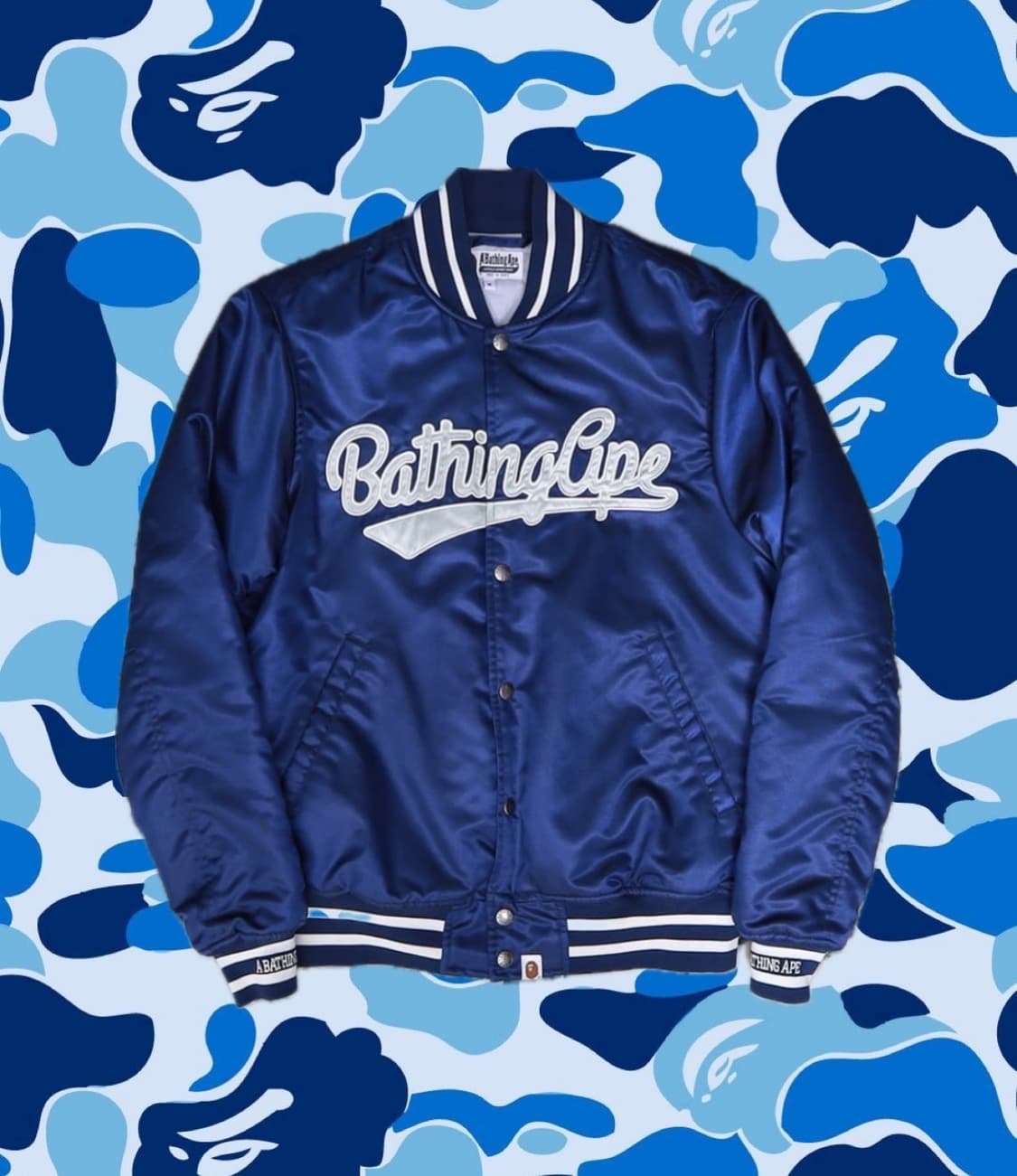 베이프 클래식 바시티자켓 상품이미지2