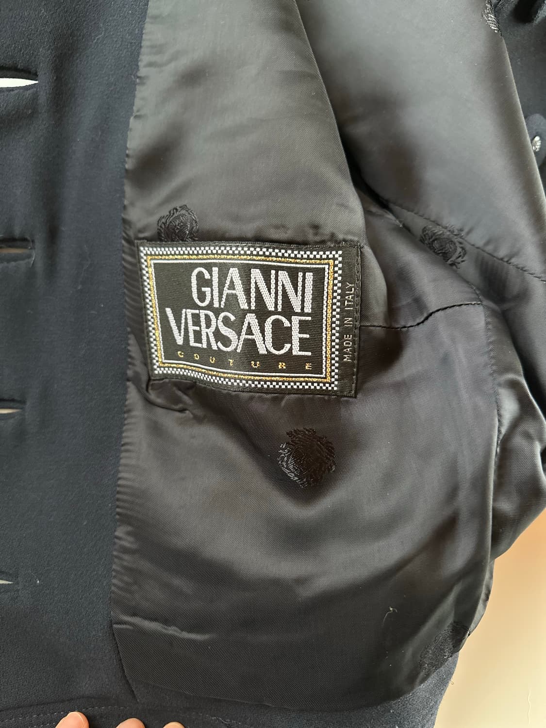 지아니 베르사체 아카이브 자켓 90년대  상품이미지2