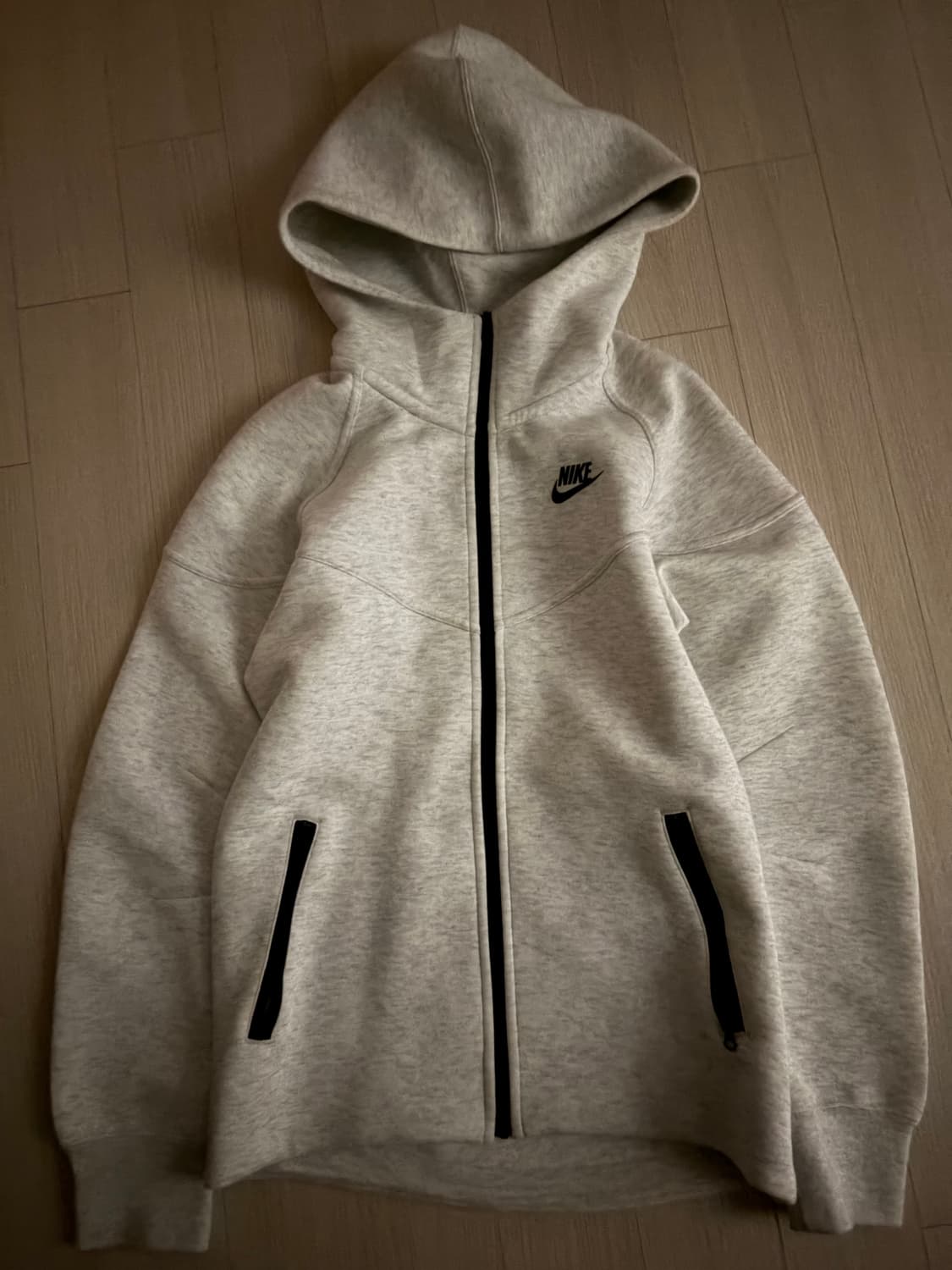 W)나이키 테크플리스 라이트그레이 상품이미지1