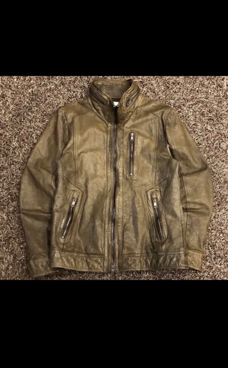 And z 램스킨 레더자켓 L 상품이미지2