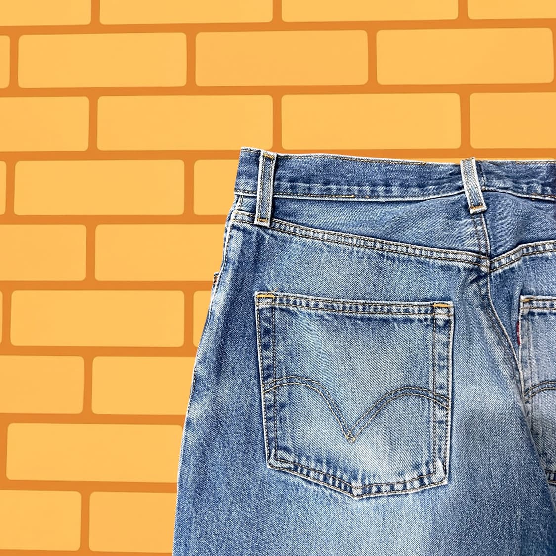 90s 리바이스 501 데님 팬츠 (33) 상품이미지3