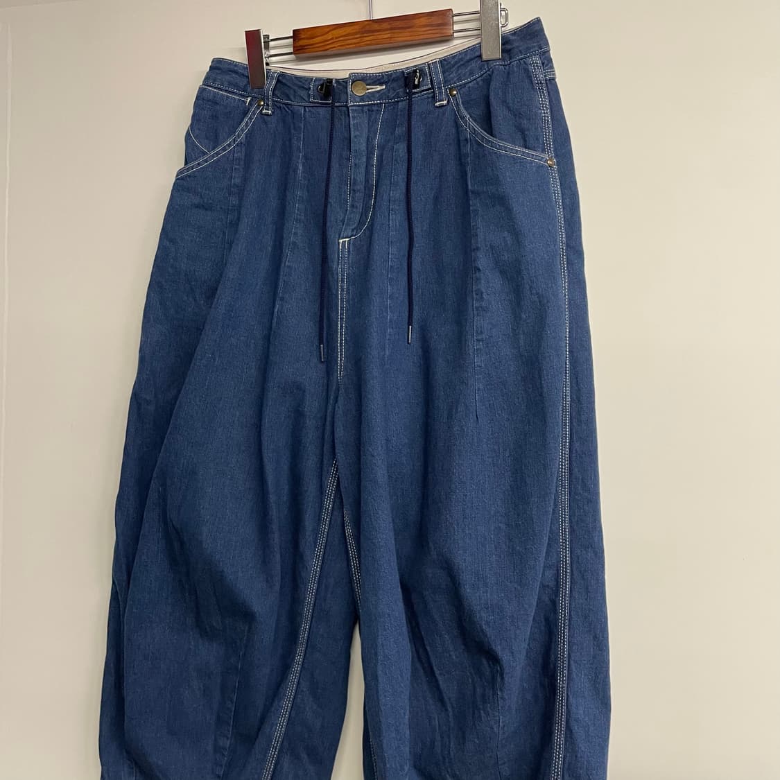 니들스 HD 데님 와이드 팬츠 상품이미지3