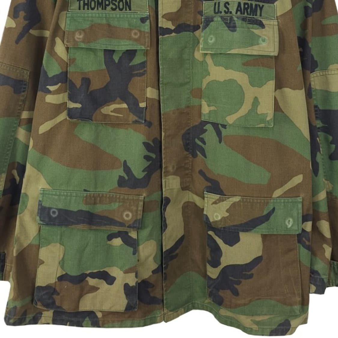 [빈티지] 90s US ARMY 우드랜드 카모 BDU 자켓 M20684 상품이미지5