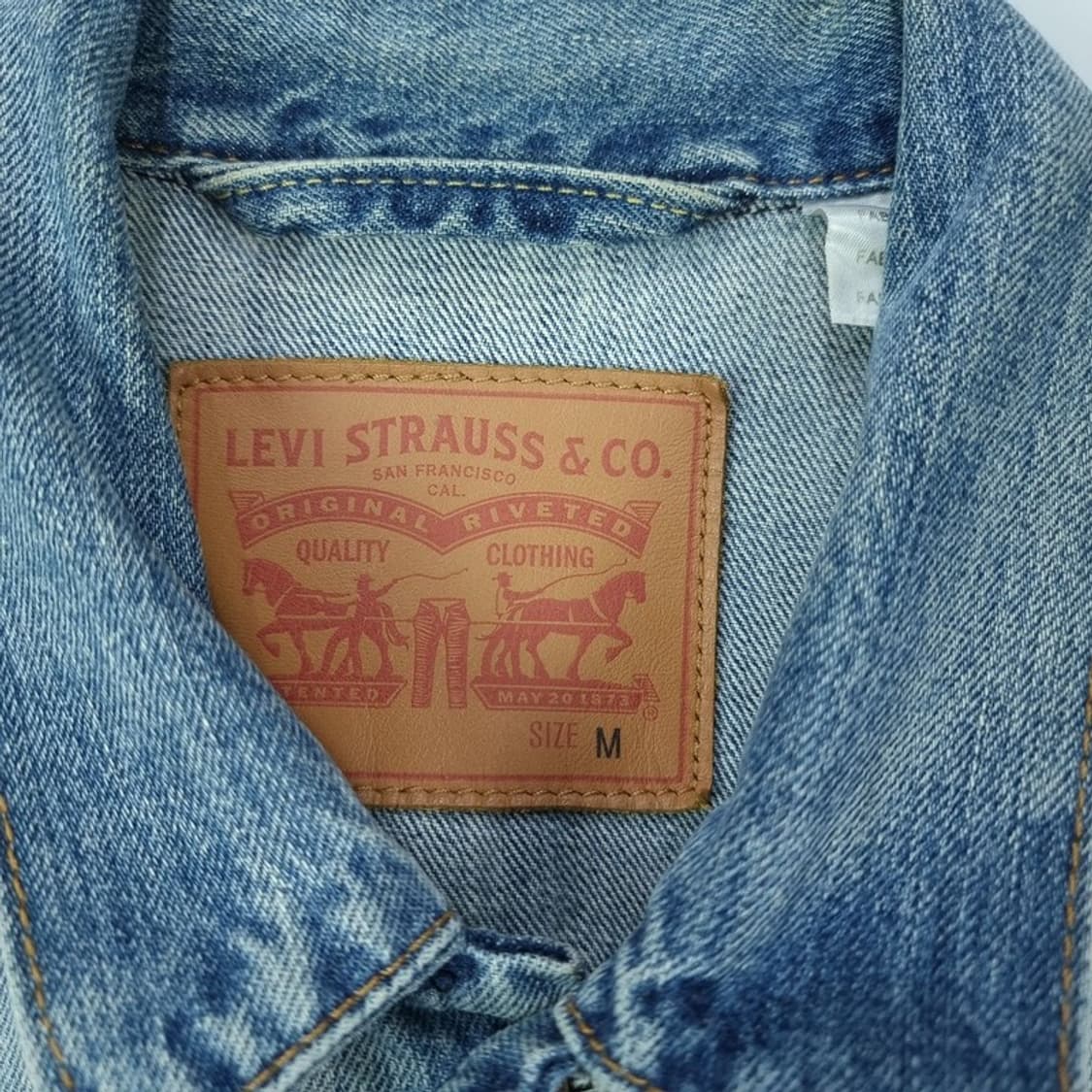 [LEVI'S] 리바이스 빈티지 워시드 타입쓰리 데님 자켓 M16734 상품이미지7