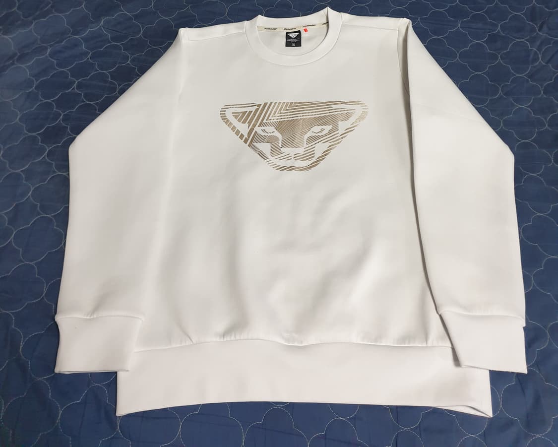 다이나핏 빅로고 플리스 맨투맨 (블랙 /화이트) M 2종류 상품이미지5