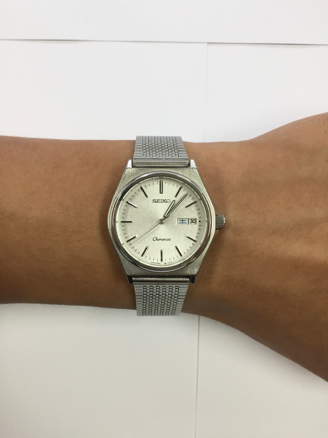 80s seiko chronos quatz day-date 상품이미지2